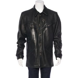 CHROME HEARTS STERLING LEATHER JACKET